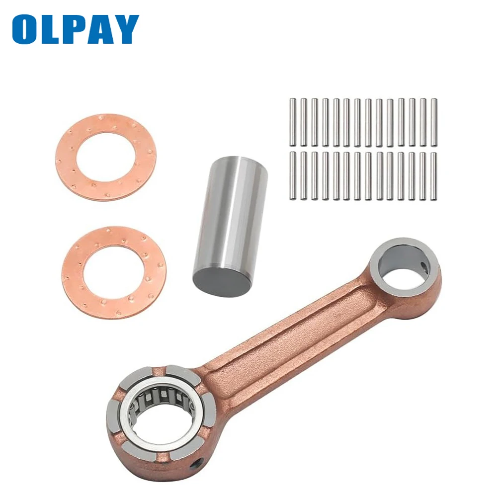 6E0-11650 Connecting Rod Kit For Yamaha Outboard Parts 2 Stroke 4HP 5HP 6HP 8HP Seapro 677-11650-01 6E0-11651 677-11650