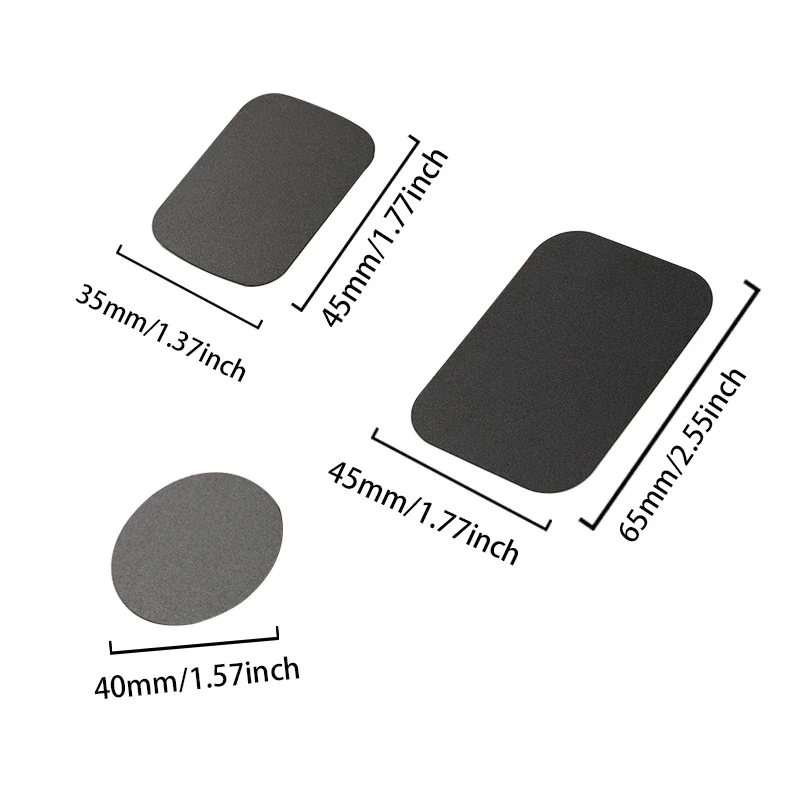 Magnetic Metal Plate For Car Phone Holder Universal Iron Sheet Disk Sticker Mount Mobile Phone Magnet Stand For All Smart Phone