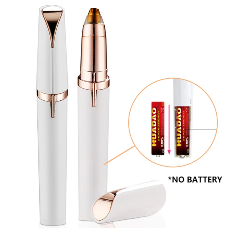 Electric Eyebrow Trimmer Women\'s Eyebrow Pencil Automatic Eyebrow Knife Facial Hair Removal Beauty Trimmer Lipstick Shaver