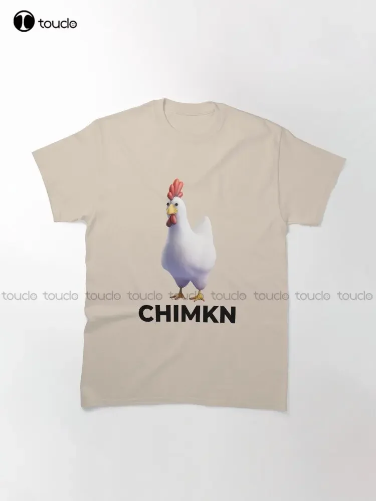 Radical chimkn frango clássico camiseta personalizado aldult adolescente unisex impressão digital camisetas engraçado arte streetwear dos desenhos animados t