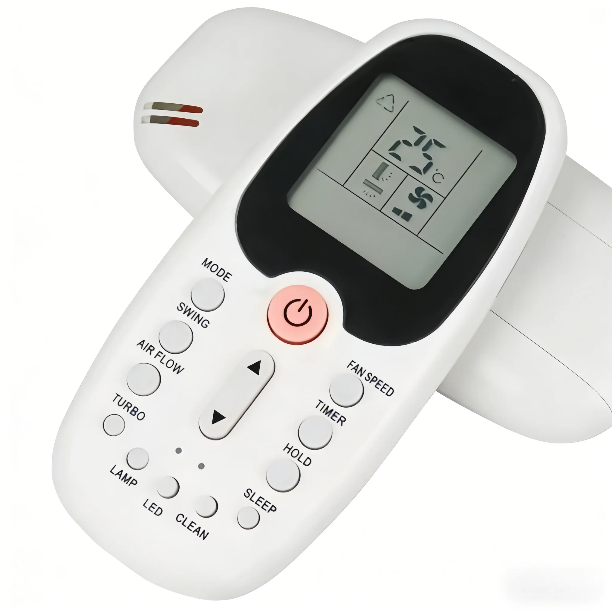 Replacement AC Remote ZHEZ‑01 EZ‑01 ZHKZ‑01 ZHHHZ‑01, Compatible with Chigo Whirlpool Tornado Air‑Conditioners