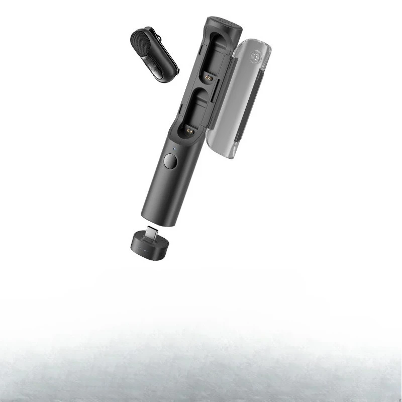 

Microphone deformation wireless collar microphone, noise reduction multi-function for live broadcast