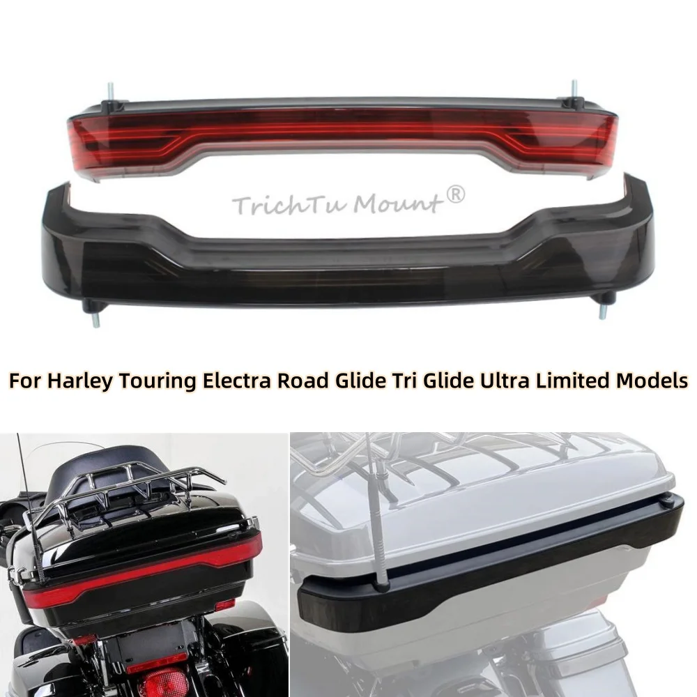 

For Harley Electra Road Glide Tri Glide Ultra CVO Tour Pak LED Lights Motorcycle Tour Pack Taillight Brake Light accesorios moto