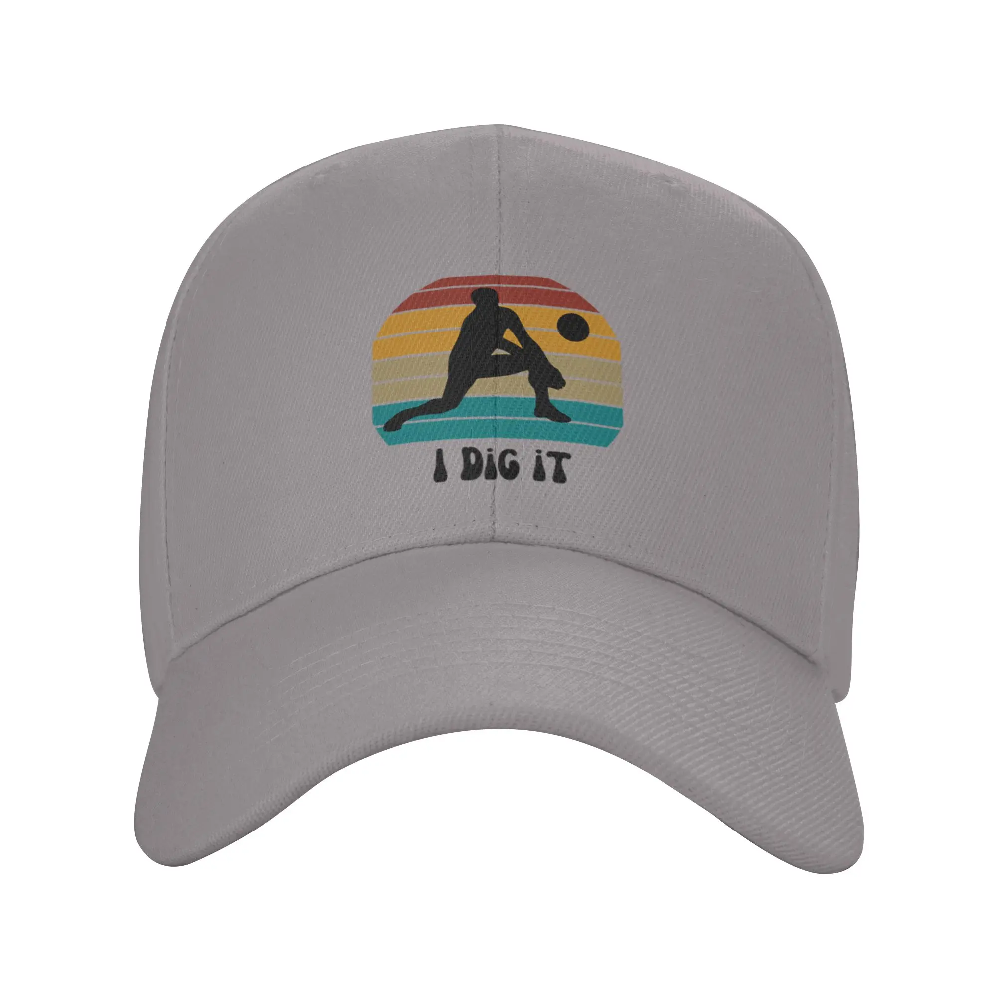 Hot Sale Volleyball Dig Baseball Cap  Aesthetic Visor Cap  Roller Skating Visor Cap
