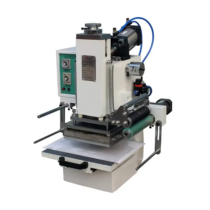 240B Pneumatic Hot Foil Stamping Machine 240*150mm Printable Area