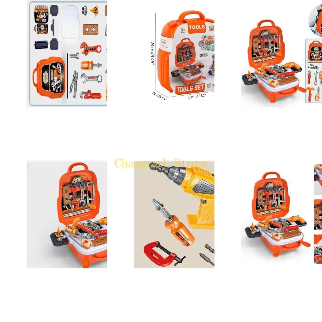 

E7CE STEM Educational Preschool Tool Toddler Tool Set Kids Tool Set for Kids