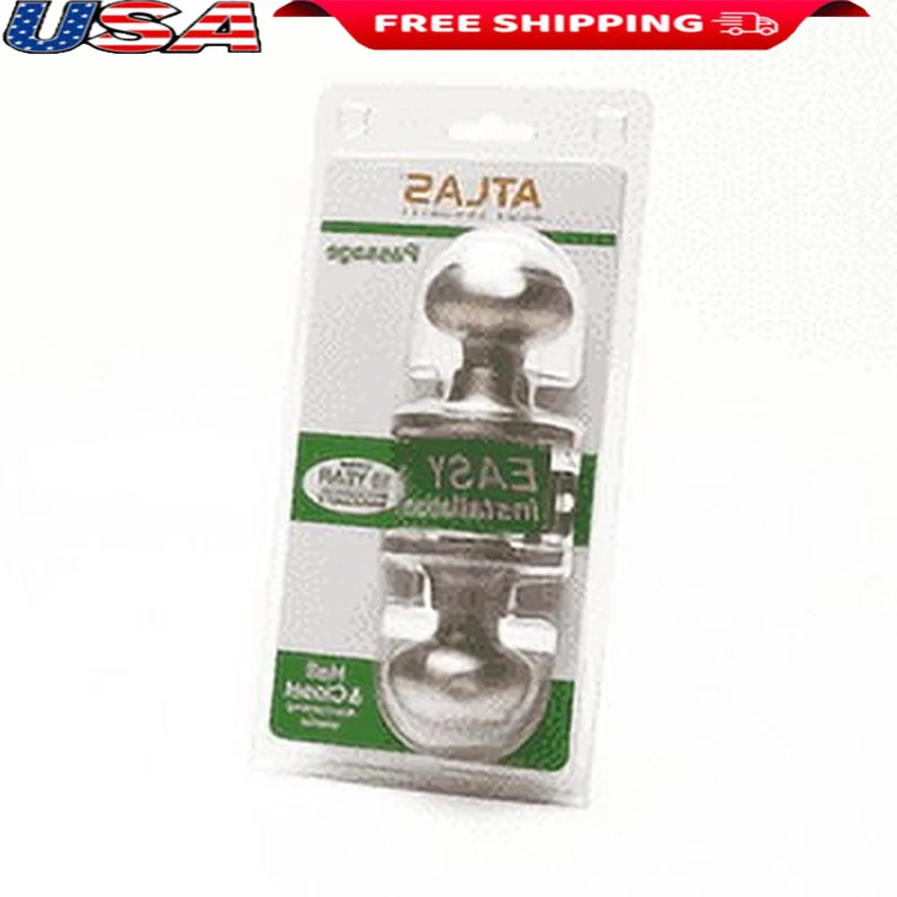 

Classic Entry Locking Door Knob Set Adjustable Backset Durable 5 Pin Mechanism Reversible Easy Install with Keys Hardware