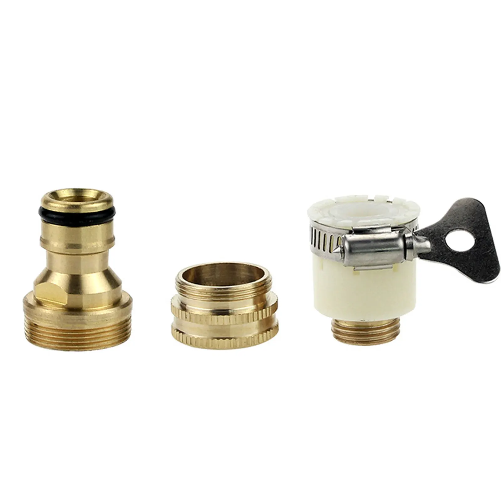 

Thread Quick Connector Brass Adapter Garden Irrigation Connector Drip Copper Hose Fittings Garden Watering System