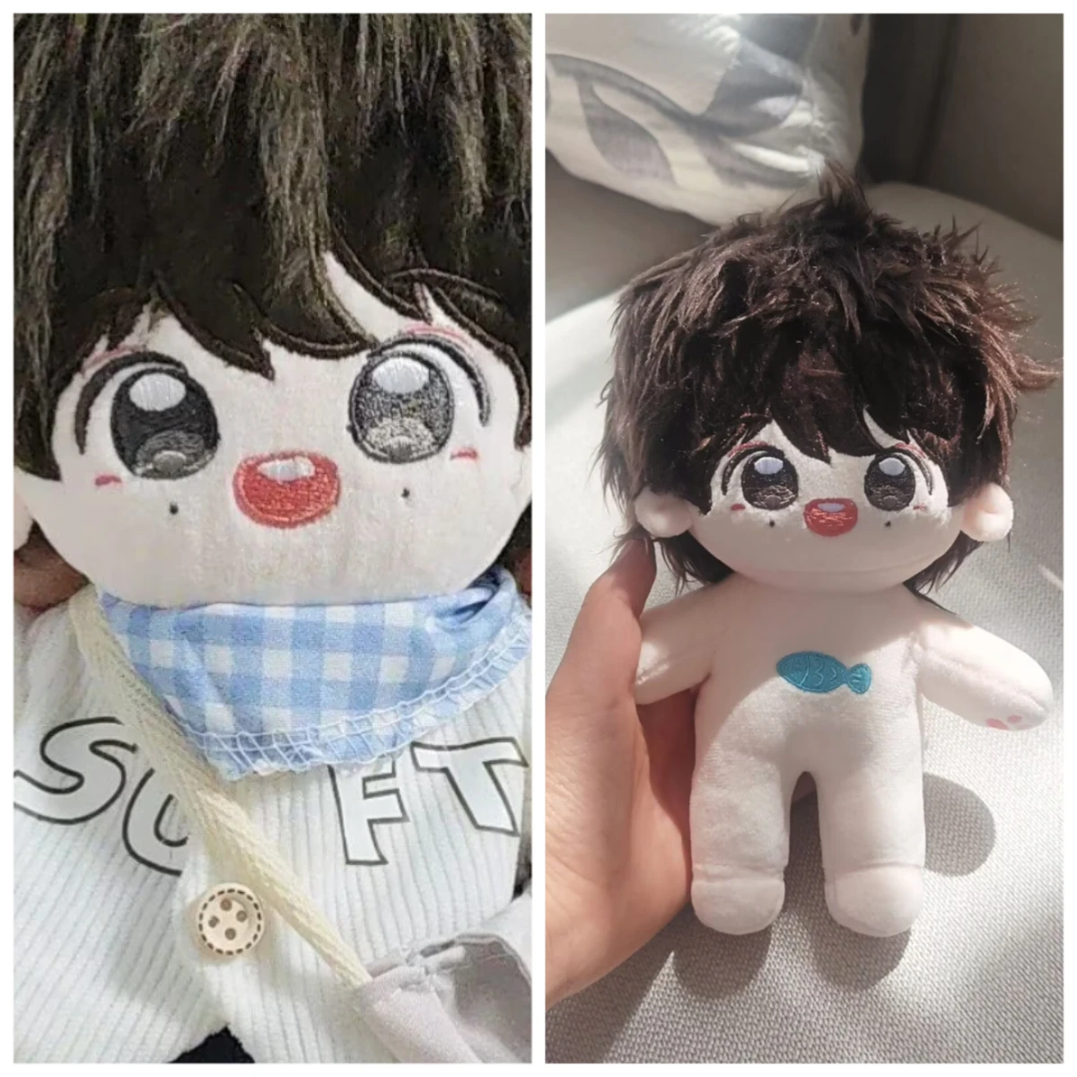 Yu Wan Wan Reverse Love, Ziyu Cotton Doll 20cm Cute Celebrity Surrounding Doll, Gift for Friends view 2