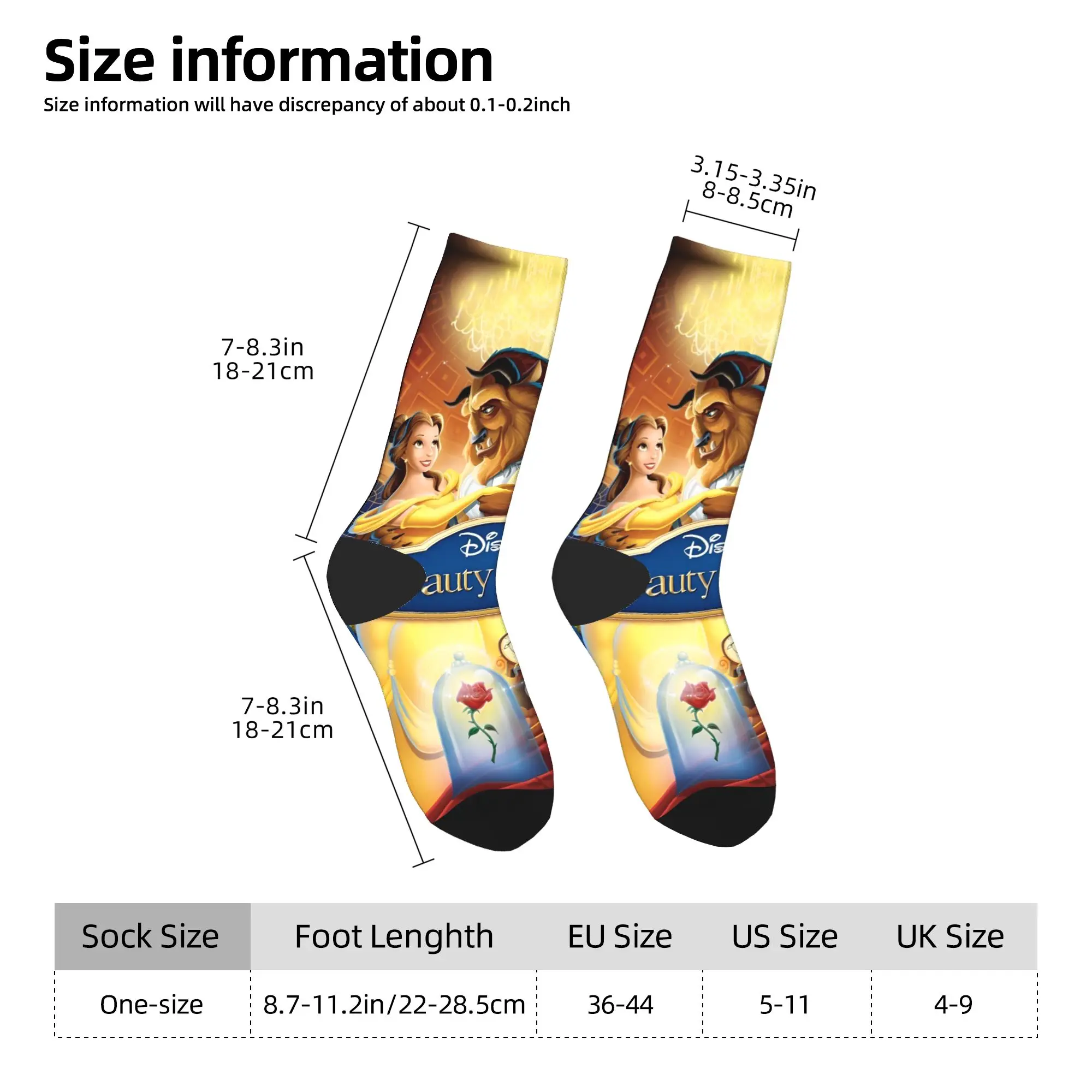 الجمال والوحش الجوارب جوارب عدم الانزلاق الرجال لينة تنفس تسلق الجوارب الشتاء الترفيه الجوارب المطبوعة