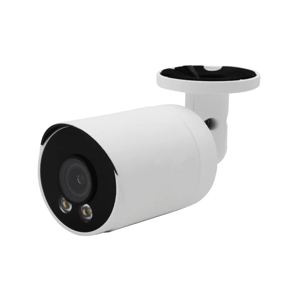

2026 6MP VCA AI Face Detection Human & Vehicle Detection Full Color PoE Bullet Colorful IP Camera IP67 SD Slot Starlight