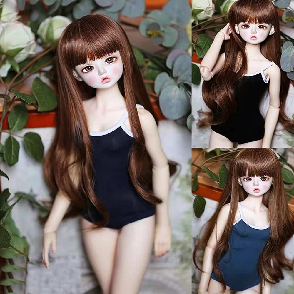 

D01-P332 детская игрушка ручной работы 1/6 1/3 1/4 аксессуары для кукол BJD/SD одежда для кукол студенческий цельный купальник 1 шт.