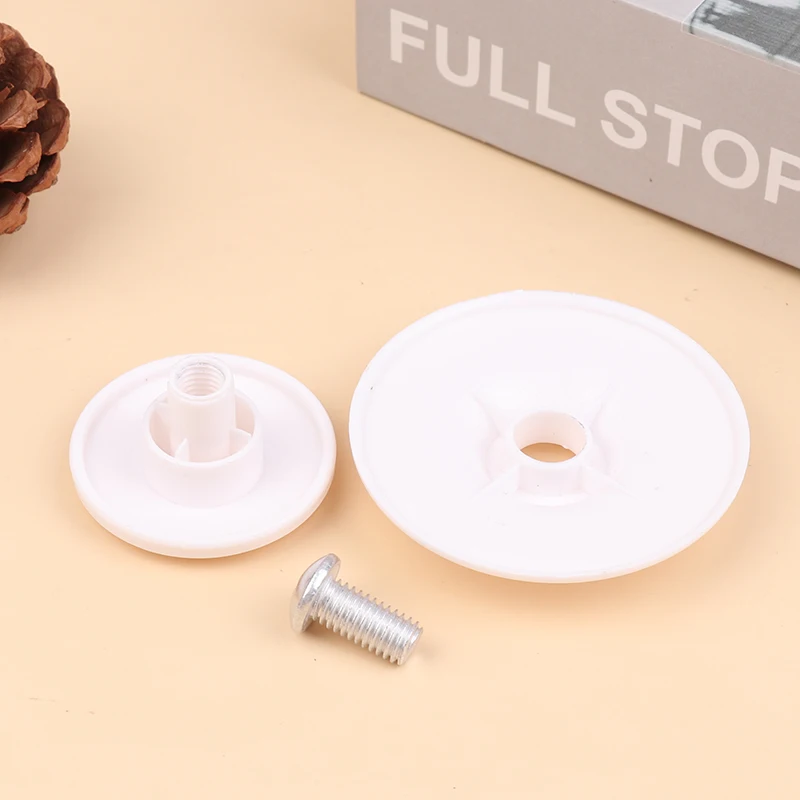 New#1Pc Pot Lid Handle Universal Rice Cooker Lid Knob Plastic White Cookware Heat Resistant Pan Top Hand-pulled Button Handle