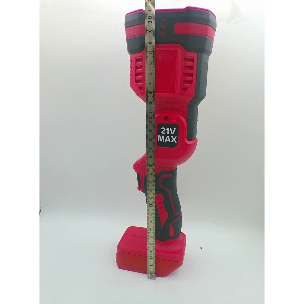 

18 В светодиодный рабочий фонарь с питанием от батареи, портативный налобный фонарь для кемпинга на открытом воздухе и инженерной инспекции, регулируемый угол