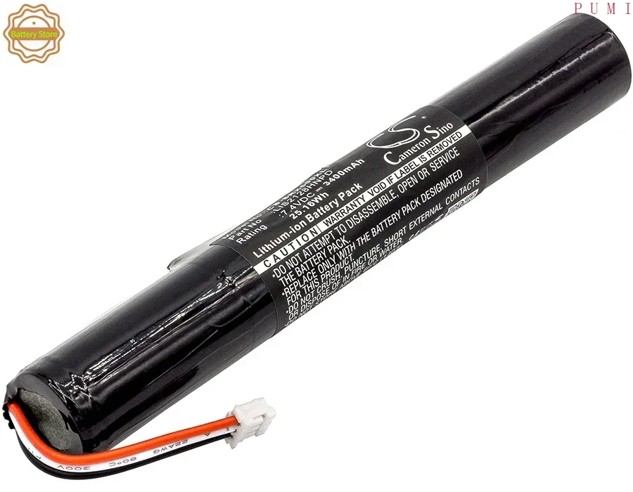 CS Replacement Battery for Sony SRS-X5 PN:LIS2128HNPD 3400mAh / 25.16Wh