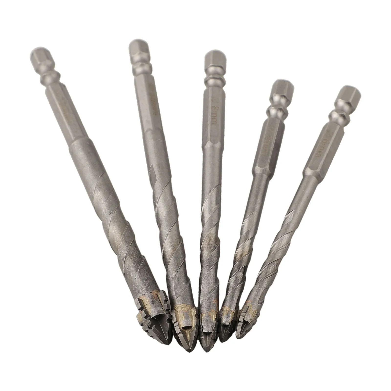 4-Flute Drill Bit Eccentric Drill Bit Home Renovation Drilling Tool For Hard Plastics Quick Drilling Performance