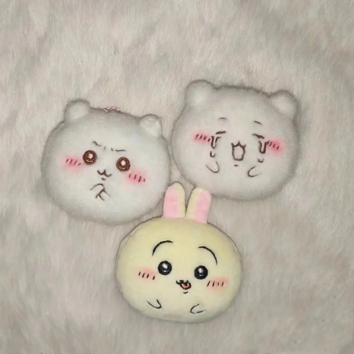 

New Cute Creative Handmade Chiikawa Kii Tuanzi Usagi Plush Cute Doll Backpack Pendant