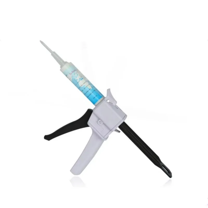 مسدس غراء يدوي AB 50 مل أخضر أحمر 1:1/2:1 نسبة الخلط موفرة للعمالة 0.1 كجم ضمان 3 أشهر