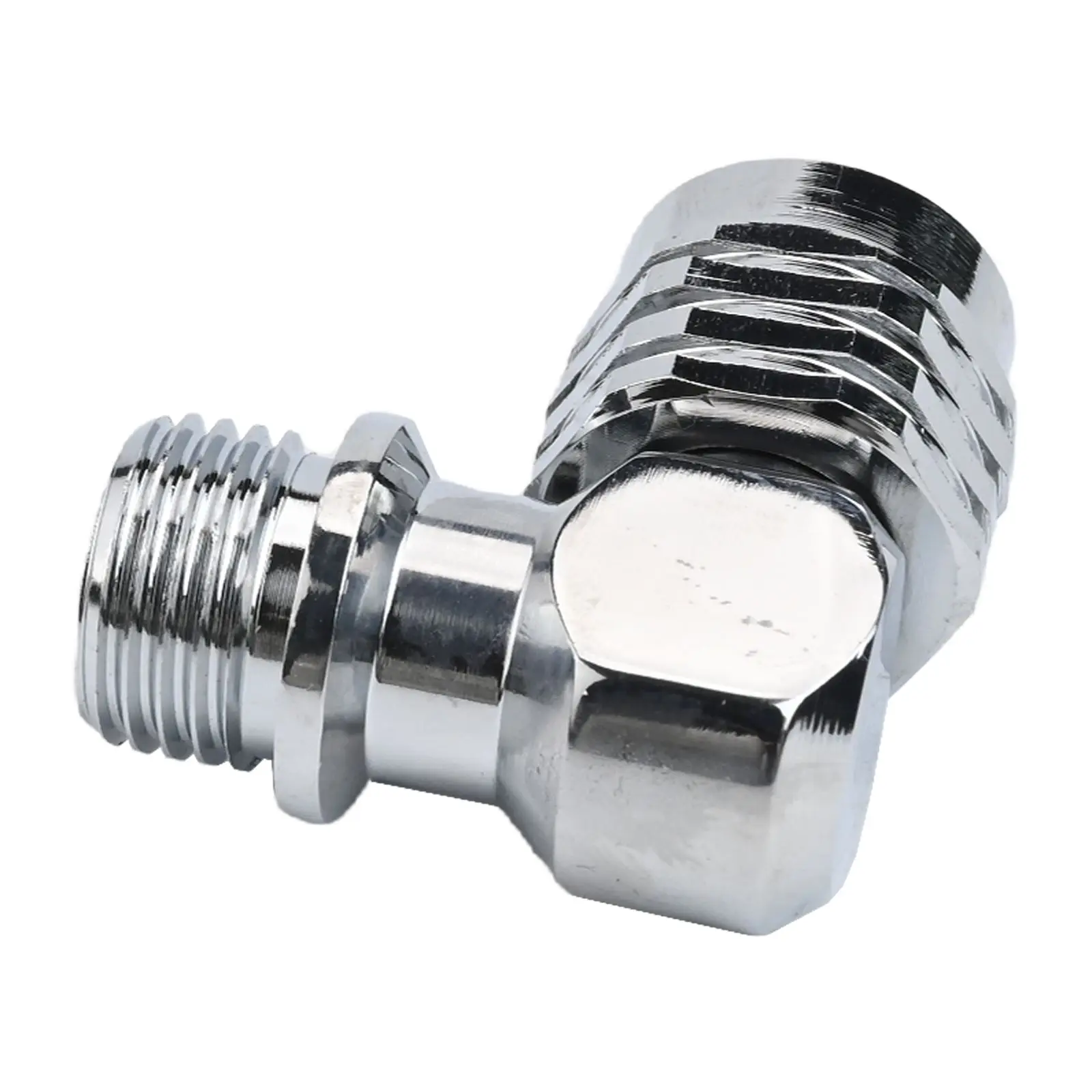 360 Degree Swivel Adapter for Scuba Diving Regulator Compatible with 9/16 18UNF Thread Low Temperature Resistant