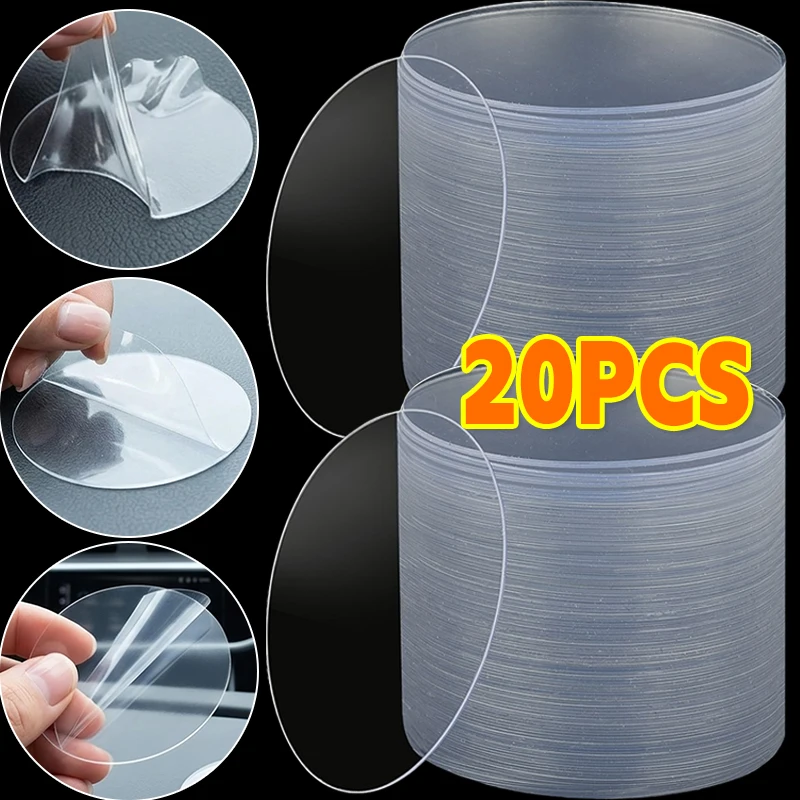 

Double Sided Sticky Dot Removable Wall Stick Car Window Dashboard Holder Base Clear Tape for Crafts Decor No Trace Sticky Tack