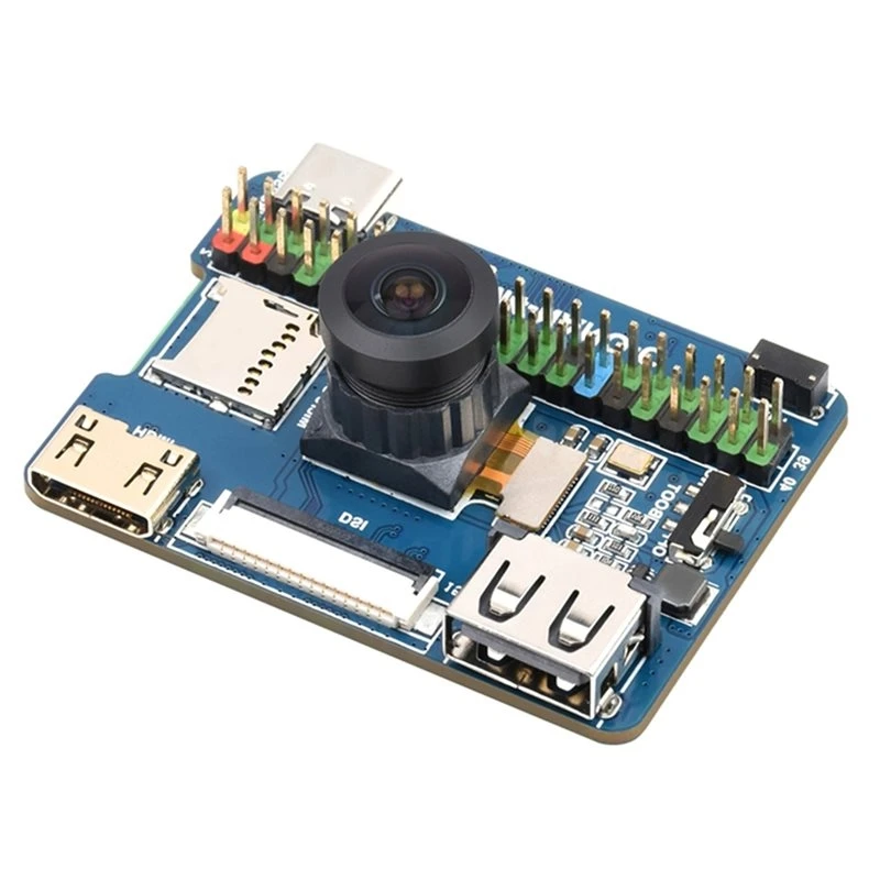 HFES Compact IO Expansion And AI Projects Enabled CM4-NANO-C Nano Base Board(C) For Raspberry Pi Compute Module Onboard 8MP