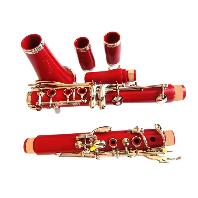 

Hooqu Color Red Pipe Gifts Gifts Western Wind Instruments Clarinet, Blowing Instruments Clarinet