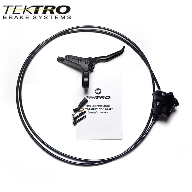 TEKTRO HD-R280 Flat Bar Gravel Road Bike Hydraulic Disc Brake FM Flat Mount 1900mm Road Bike Oil Press Brake BR-UR300