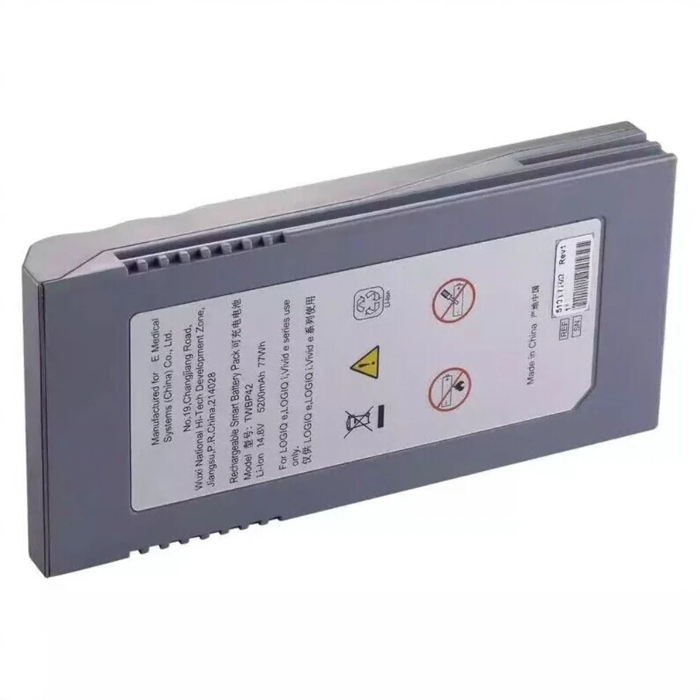 For GE Logiq E Logiq I Vivid E Ultrasound M2836 5120410-2 5422172 Battery