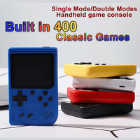 Portable Retro Mini Video Game Console 8-Bit Sup Handheld Game Player Built-in 400 Games Support Gamepad and HDMI TV Output