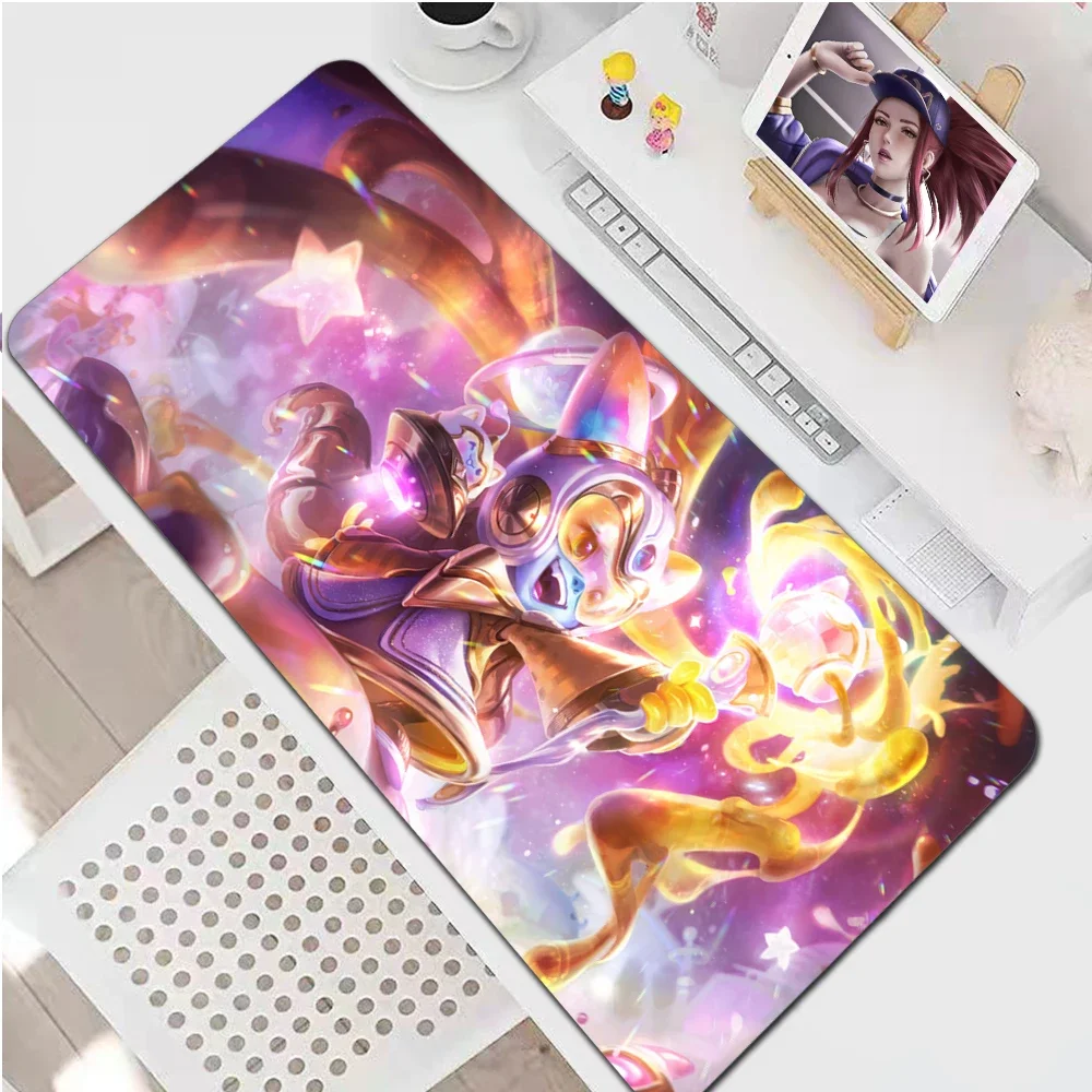 

30x60 см игровой коврик для мыши League of Legends Lulu, большой коврик для мыши, компьютерный Коврик для компьютерной мыши для Overwatch