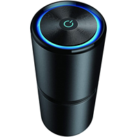Car Air Purifier Ionizer, 12 Million Negative Ions, 27dB Quiet Portable Ionic Air Purifiers for Car Small Room Removes Dust Pet