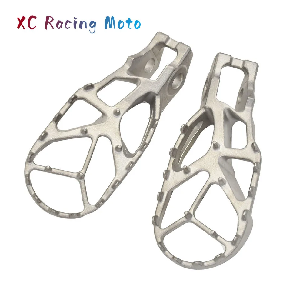 Stainless Steel Footrest Footpegs Foot Pegs Pedal For KTM SX SXF EXC EXCF XC XCF XCW 125 250 300-500 Husqvarna TX FX TE FE TC FC