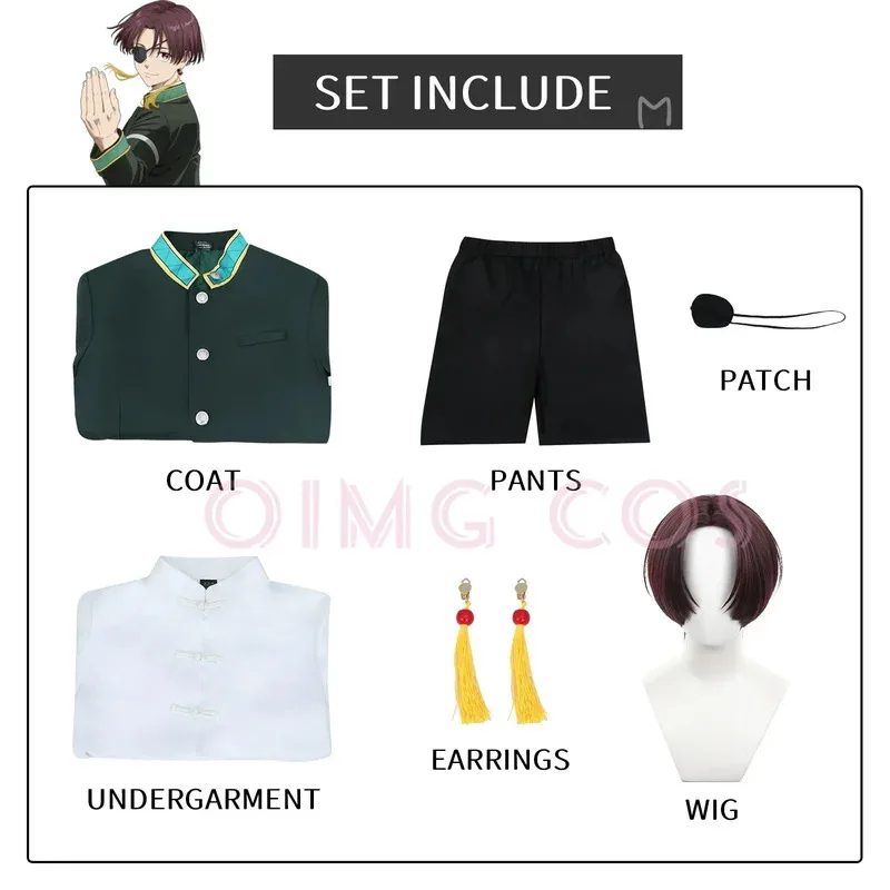 Disfraz de Hayato Su para mujer, disfraz de cortavientos, uniforme de carnaval, peluca de Anime, Disfraces de Halloween, juego