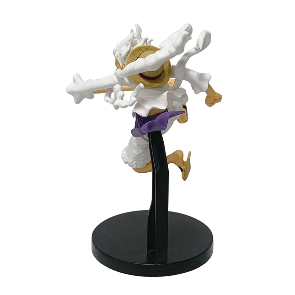 قطعة واحدة القرد D لوفي الشكل والعتاد 5 الشمس الله نيكا لوفي عمل تمثال بولي كلوريد الفينيل نموذج جمع الديكور عيد ميلاد اللعب الهدايا #6