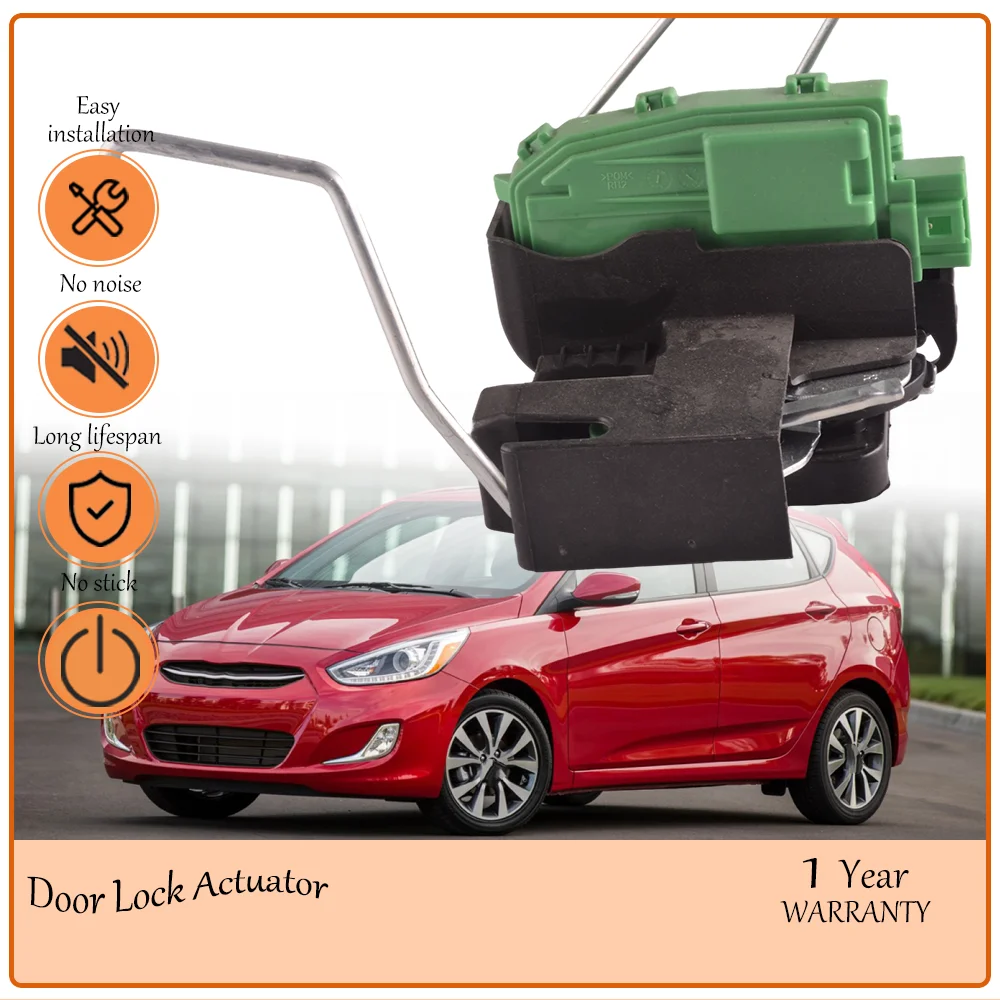 

Rear Right Passenger Door Latch Actuator, Suited to Hyundai Accent Hatchback 2012-2017, oem 81420-1R130,81420-1R000,814201R000