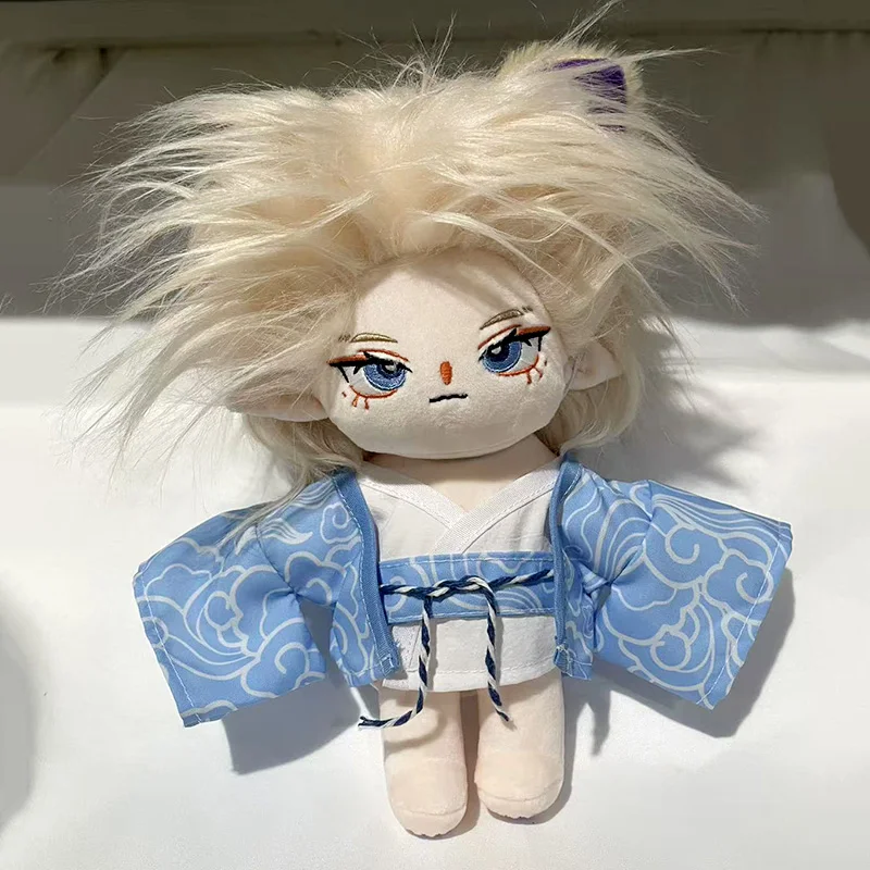 

Stuffed Anime Mononoke Kusuriuri Cotton Doll Toys Medicine Seller 20cm Dress-up Plush Puppet with Clothes Gift Collectibles Doll