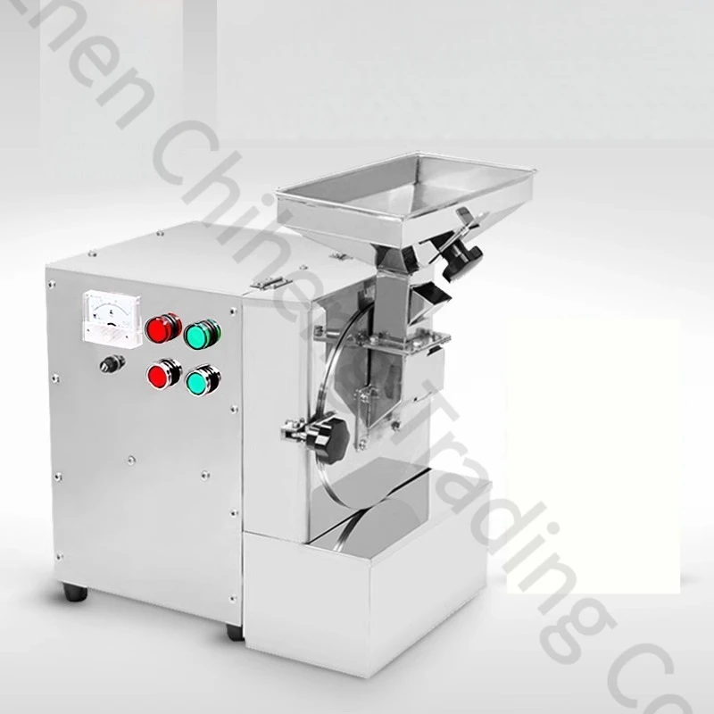 Peanut Grinding Machine Multi-function Grinder Small Ultra-fine Sesame Walnut Almond Crusher Milling Machine Pulverizer