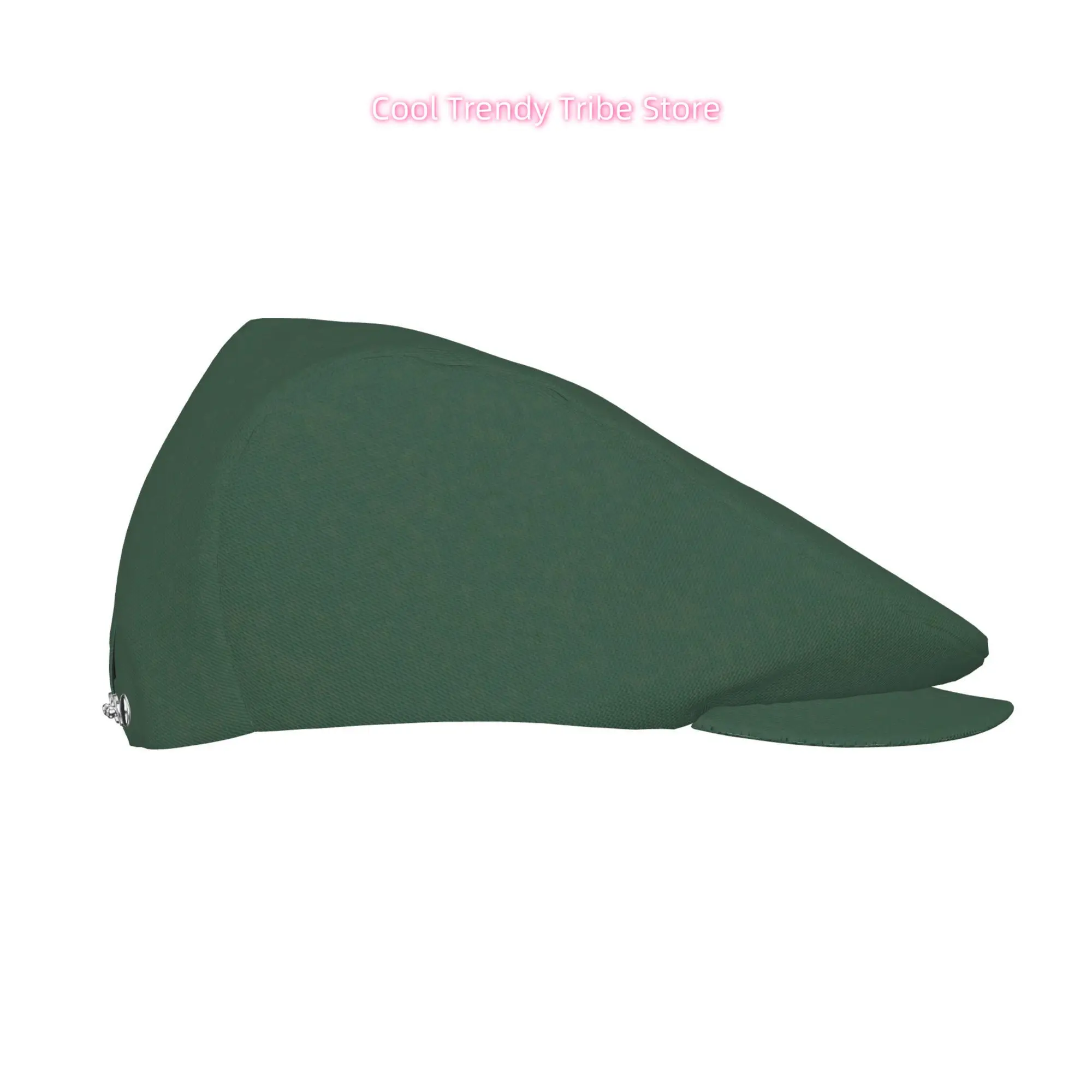 for Man Reading in Green Space All-over Print Flat-top Hats for Men and Women, Newsboy Caps, Berets, Irish Hats, Driver Caps, Re