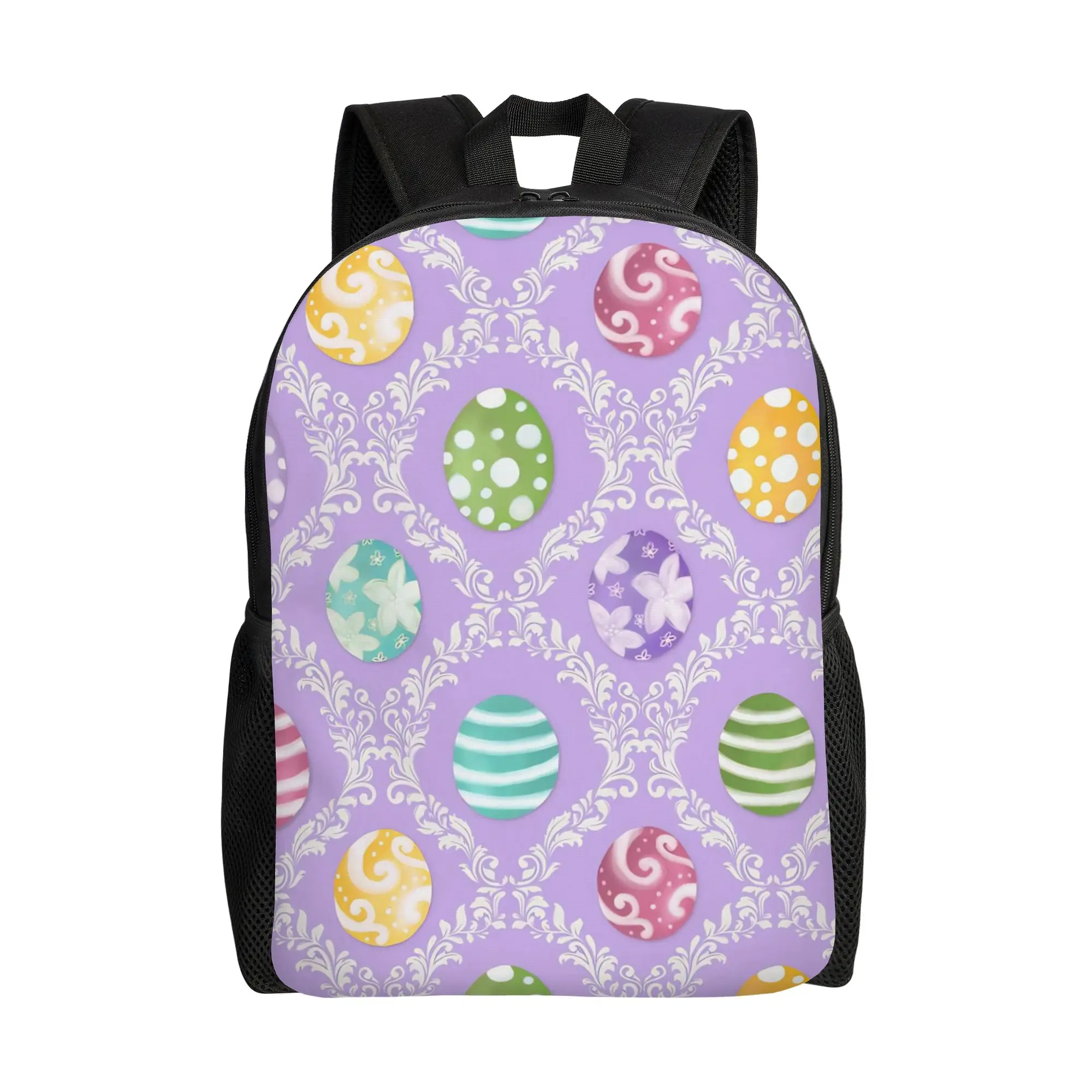 

Happy Easter Eggs Backpack for Men Women Cool High School Business Daypack Laptop Shoulder Bag Gift