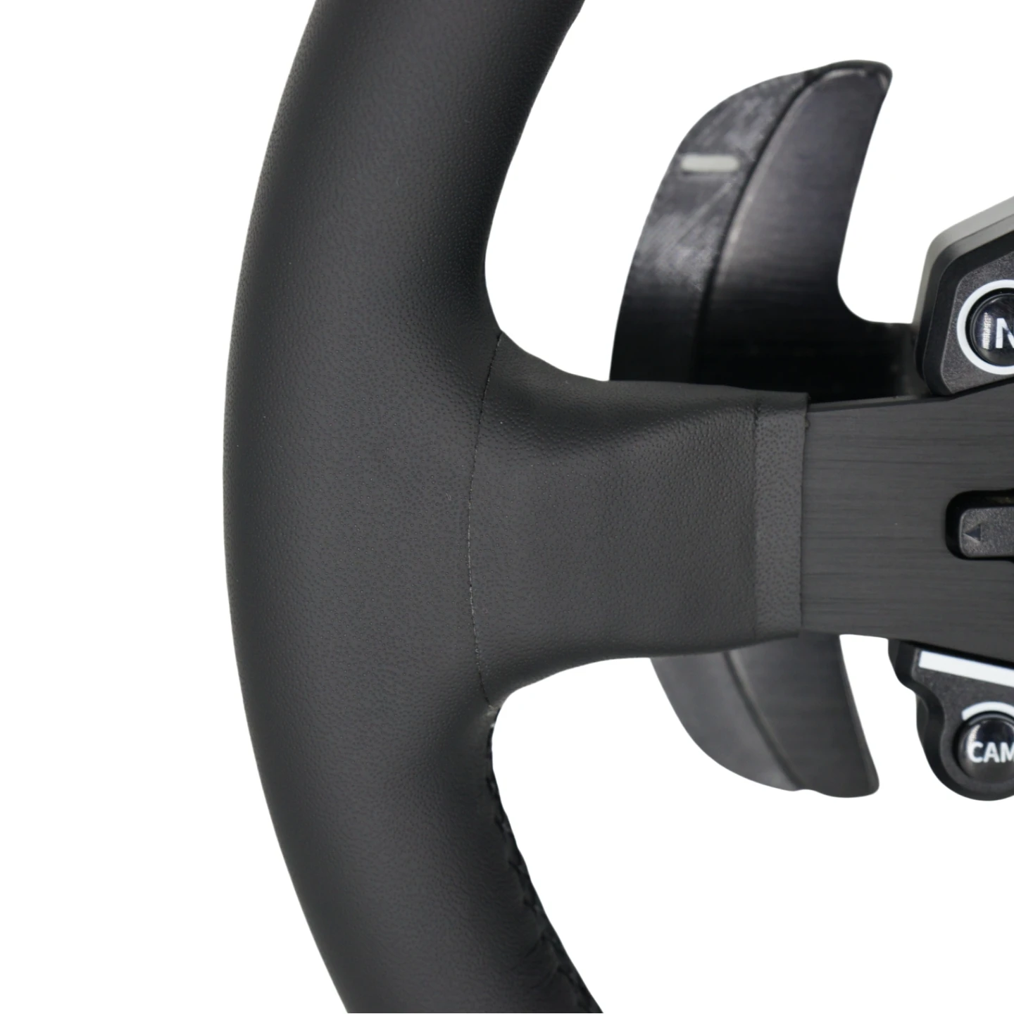 SIMPUSH 13 Zoll (33 cm) Rundes Lenkrad Mod Rally Sim Racing für MOZA R5 R3 ES ES Lite & ESX Lenkrad – Detail 2