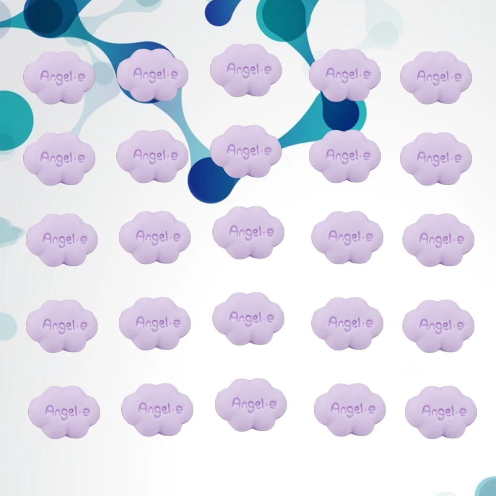 

100pcs Phone Case Accessories Violet Clouds Diy Material Handmade Pencil Cellphone Ornament Lightweight Durable Safe Handicraft