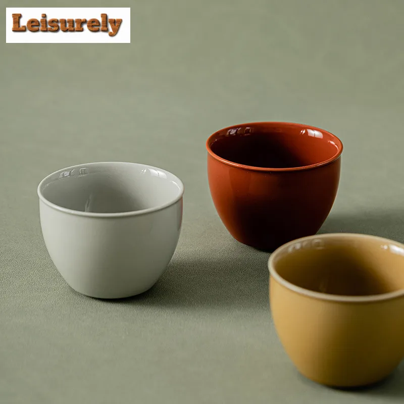 320ml Beixitang Handmade Alum Red Ceramic Warm Wine Pot Antique Cooking Sake Flagon Warming Vessel For Wine Tea Set Accessories 