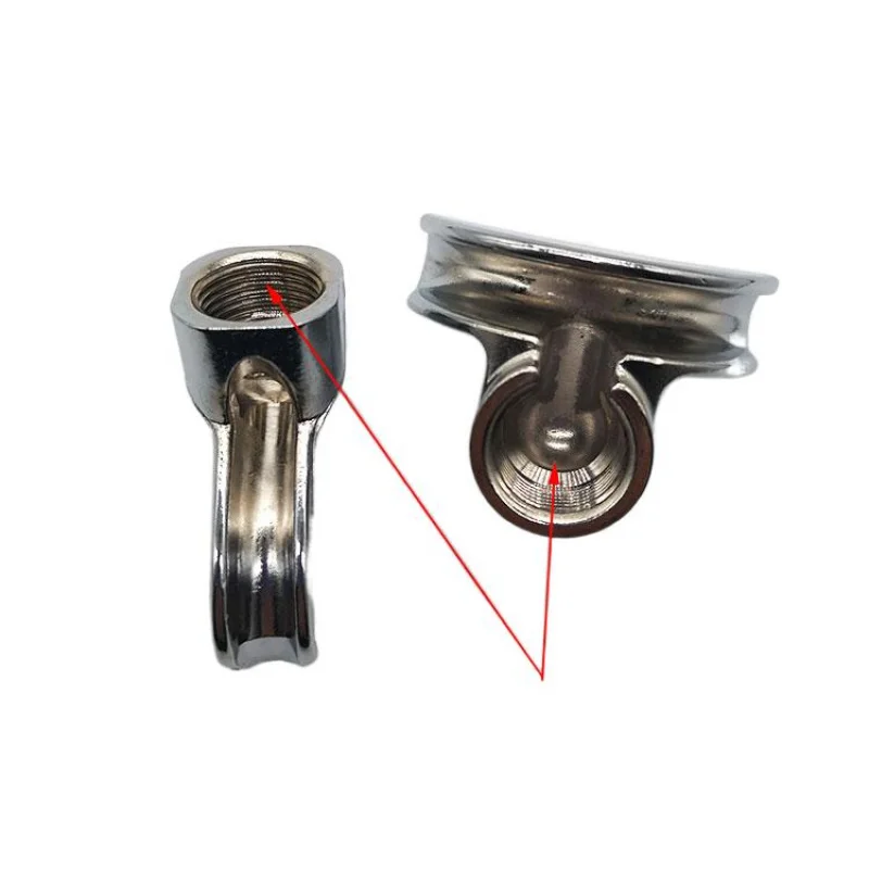 لملحقات فوهة عاكس ماكينة القهوة الإيطالية الأصلية المستوردة تحويل فردي ومزدوج (مادة نحاسية)