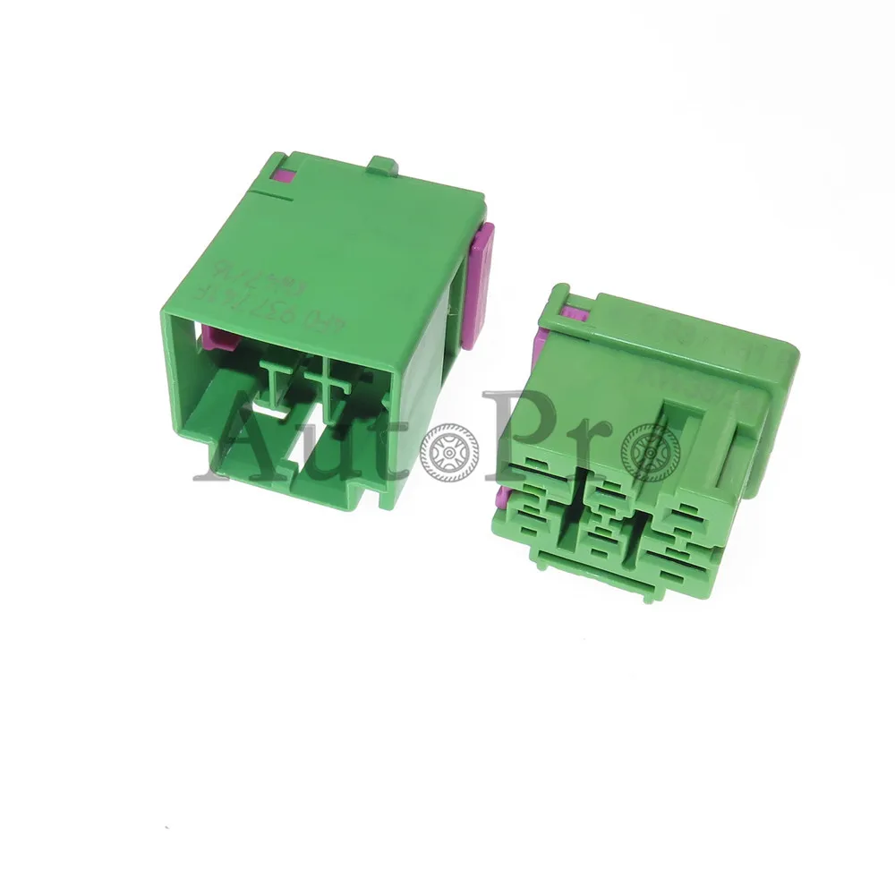 1 Set 6 Hole 4F0937731 AC Assembly Auto Plastic Housing Composite Connectors 4F0937741F Car Large Current Wire Harness Socket