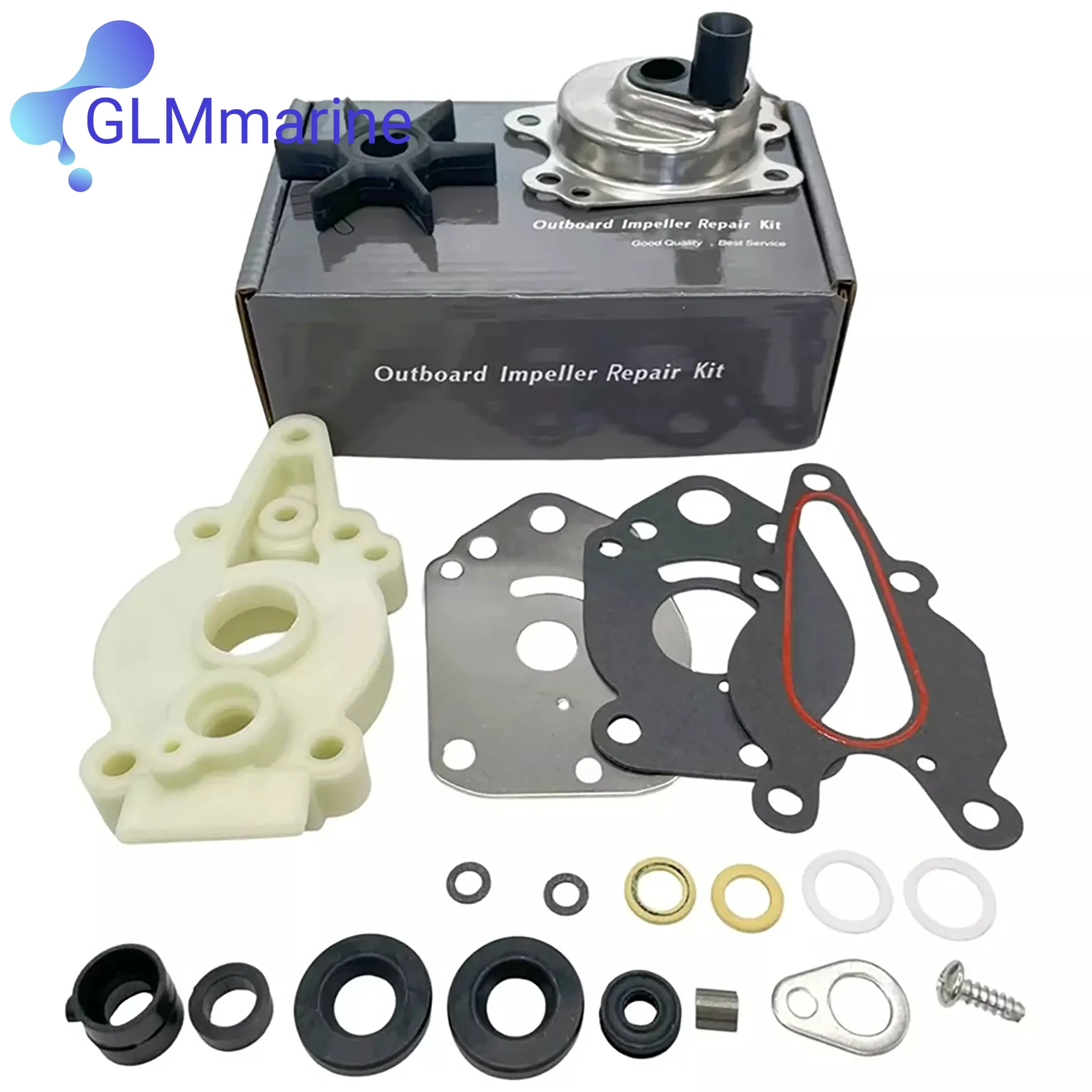 46-42089A3 42089A5 Подходит для Mercury Mariner Force 2-тактный 6 8 9,9 10 15 л.с. Ремонтный комплект водяного насоса подвесного двигателя 46-42089A4