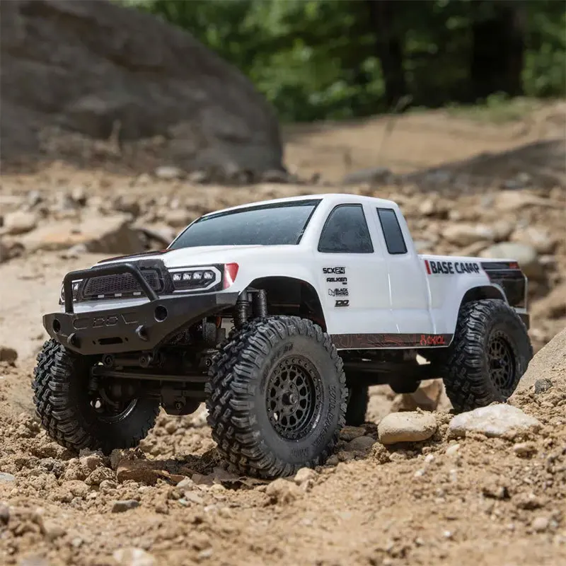 

AXIAL 1/24 SCX24 RTR 4WD Base Camp Rock Crawler RC Электрический пульт дистанционного управления Модель автомобиля Rock Crawler Игрушки для взрослых и детей