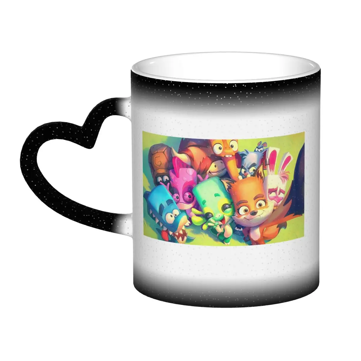 

Кружка Zooba Friends, забавные керамические кофейные чашки, чайные кружки, чашка для молока, посуда для напитков, подарки для женщин и мужчин