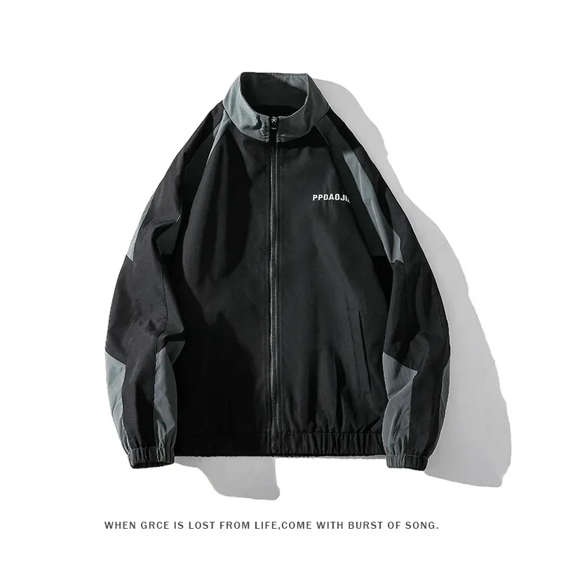 جاكيت منفوخ رفيع من ss13 Varsity جاكيت Jaqueta Masculina سترات هيب هوب مرقعة للرجال معاطف هاراجوكو كتلة الألوان سترة واقية