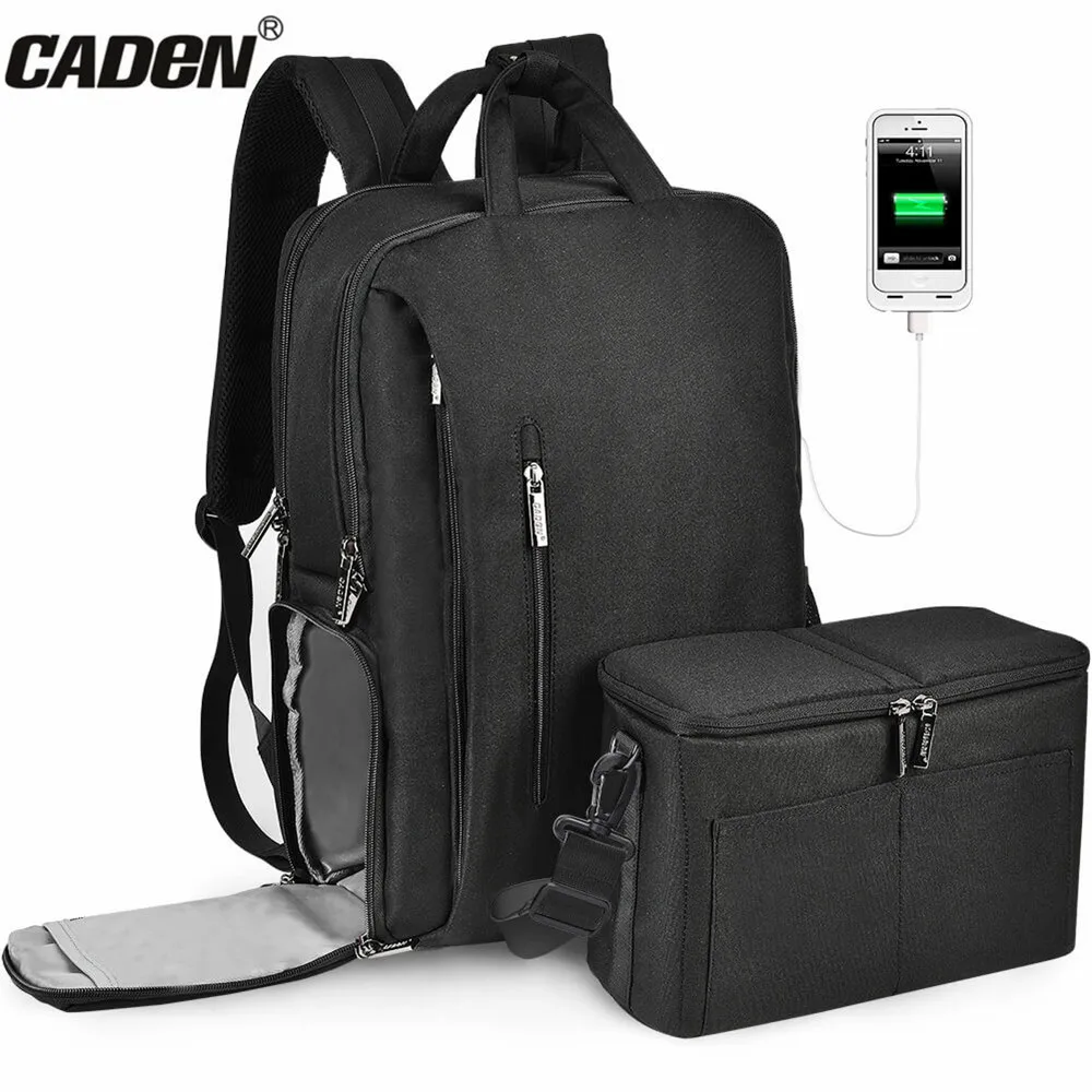 L5-3 borsa fotografica multifunzionale per Canon Nikon Sony Laptop Ipad borsa da viaggio all\'aperto per uomo donna custodie accessori fotografici