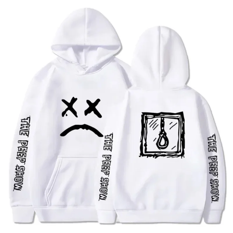 Hip Hop Lil Peep Hoodie Hell Boy Men Women Hoodie Pullover Men Women Sudaderas Cry Face hoodie sweatshirt